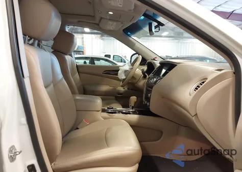 2014 Nissan Pathfinder Platinum from USA, damaged, VIN 5N1AR2MM9EC647310